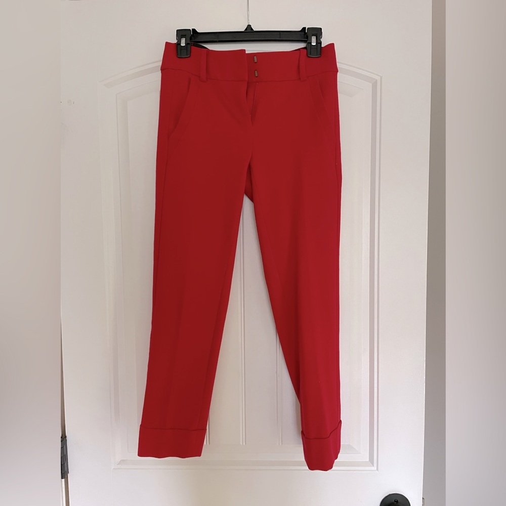 LOFT Marisa red pant